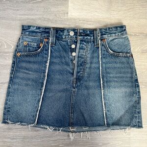 Mini Levi’s Jean Skirt